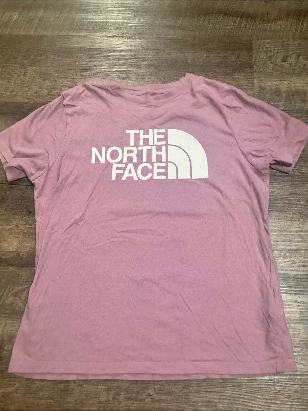 The North Face Pink Short-Sleeve Logo Tee
